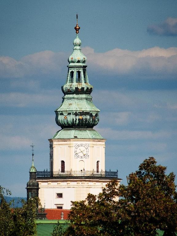 Penzion Maly Val Kromeriz Bagian luar foto